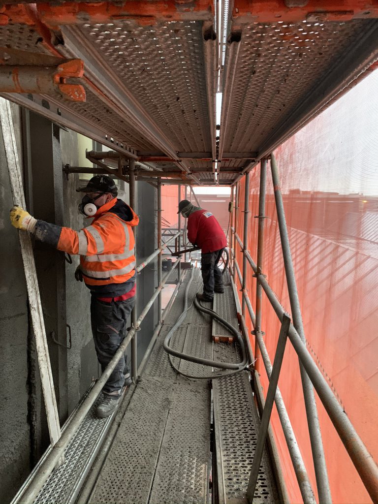 Jurmey afwerken spuitbeton 2